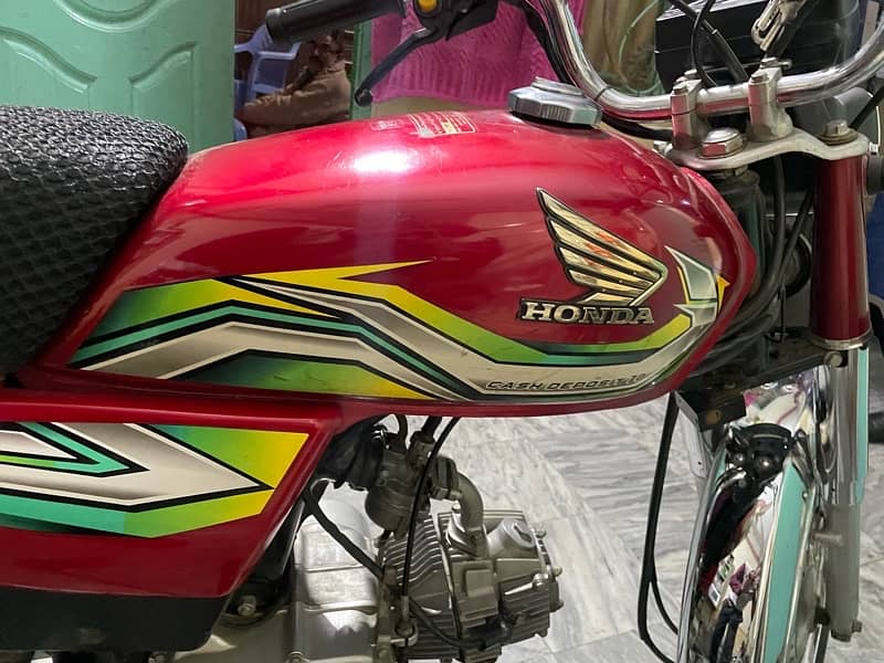 Honda CD70 2023 Good Condition 5