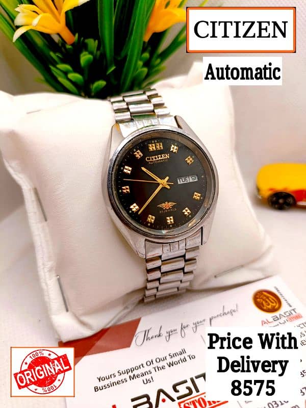 4 ہزار سے لیکر 9 ہزار تک Seiko 5 Automatic Citizen Orient 03161737353 18