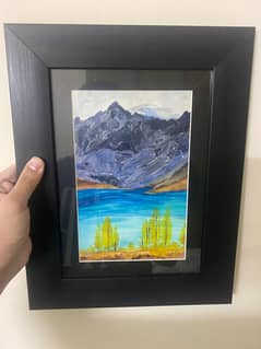 Wall painting frame