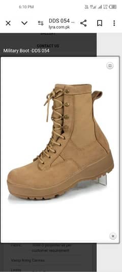 pak Army shoes