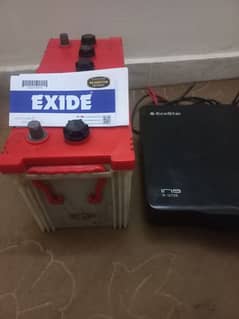 ECOSTAR UPS & EXIDE BATTERY