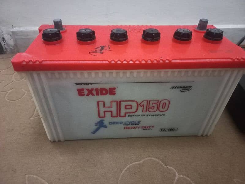 ECOSTAR UPS & EXIDE BATTERY 2