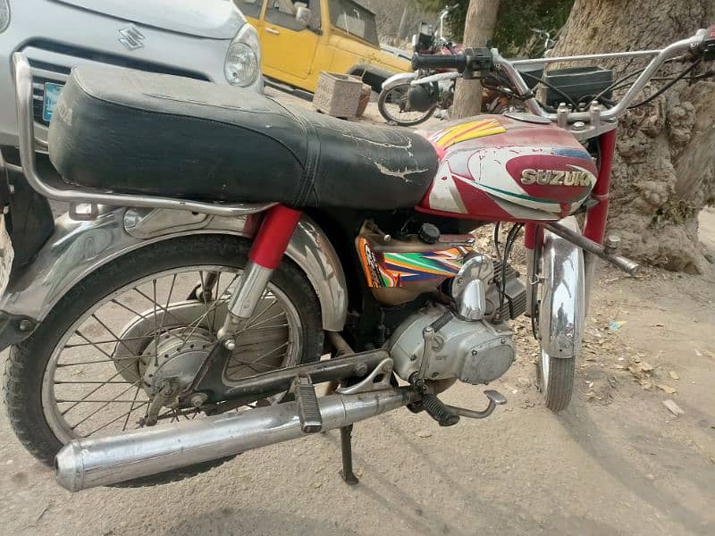 Suzuki shugun 100cc Islamabad number 2003 registered 2019 6