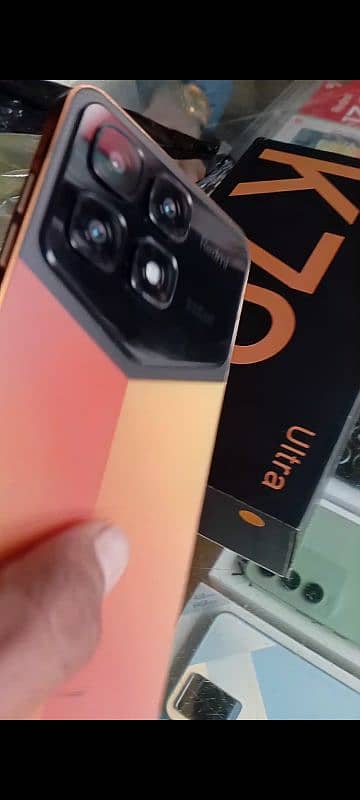 Redmi k70 ultra yellow colour non PTI best look mobile only one piece 2