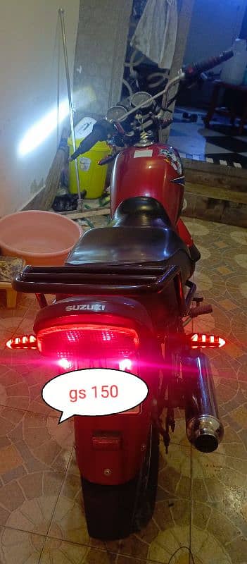 Suzuki gs 150 new bike hai all documents available biometric available 0