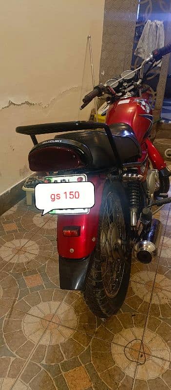 Suzuki gs 150 new bike hai all documents available biometric available 1