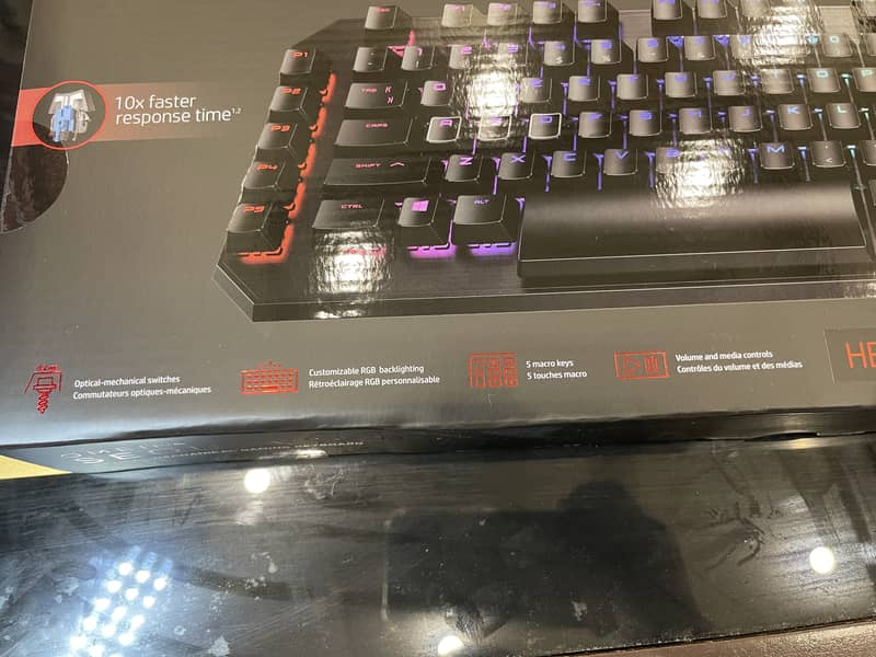 HP Omen Sequencer Mechanical RGB Gaming Keyboard (Cash on Delivery) 2