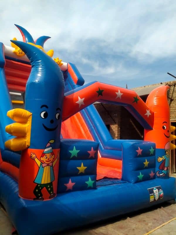 token rides/ jumping castle / jhuly / slide / kiddi ride / kids / coin 16