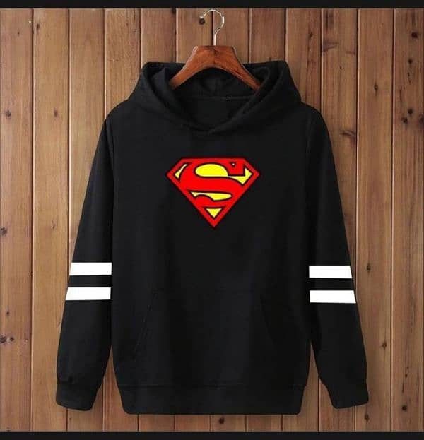 Fabric: Fleece •  Neck Type: Hooded Neck 1