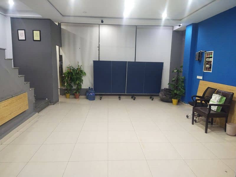 Commercial Furnished office For Rent | Johar Town | PIA Main Boulevard 3