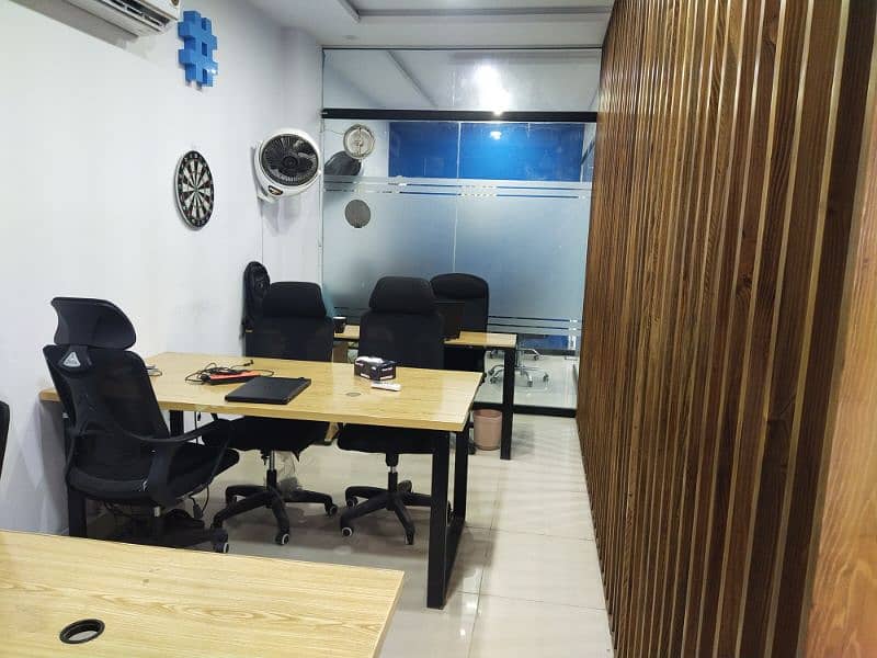 Commercial Furnished office For Rent | Johar Town | PIA Main Boulevard 5