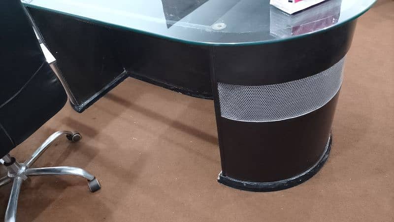 office table with side table 2