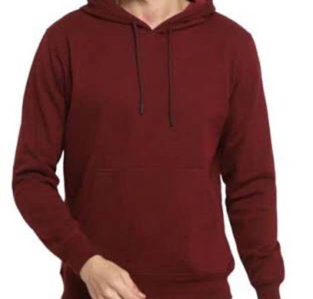 Maroon Hoodie for men 1