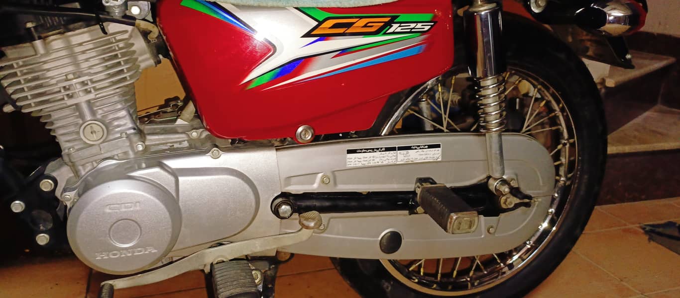 Honda 125 applied for 3