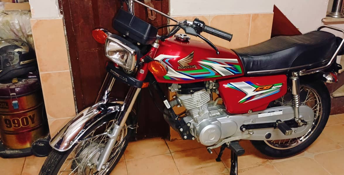 Honda 125 applied for 4