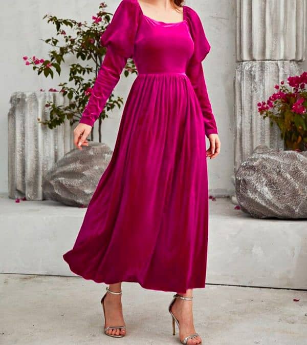 Best Quality velvet Dress 18