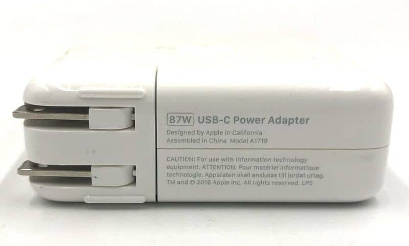 Apple MacBook C Teyp 87w original charger 1