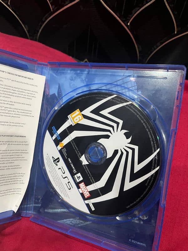 Spiderman 2 ps5 game disk | Tekken 8 ps5 game disc | clean 4