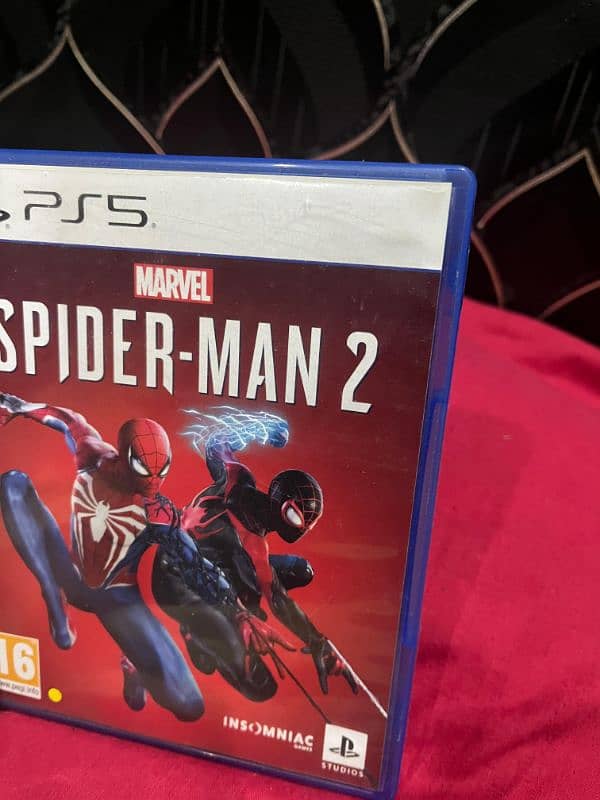 Spiderman 2 ps5 game disk | Tekken 8 ps5 game disc | clean 6