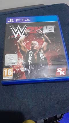 W2K16 PS4 Game CD WWE