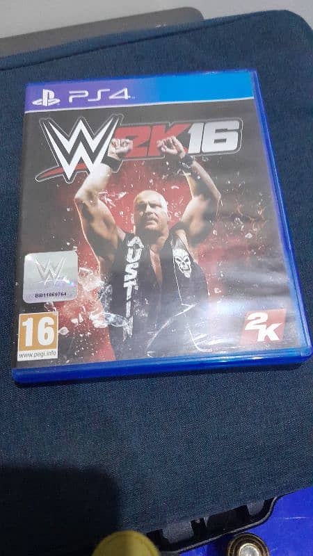 W2K16 PS4 Game CD WWE 1