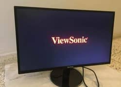 View Sonic  Full HD- LED Monitor Model: VA 2407H -24"  used only 6 mo