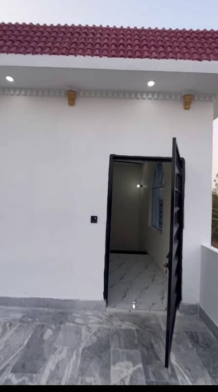 5 Marla Brand New House For Sale In All Hammad Garden At Main Pine Avenue Road 40