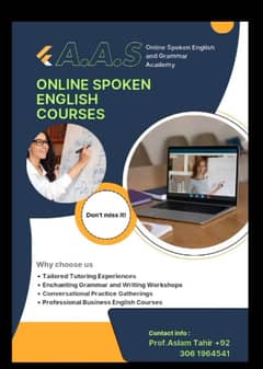 A. A. S online Spoken English & Grammar course