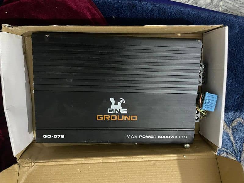 ground one amplifier 1