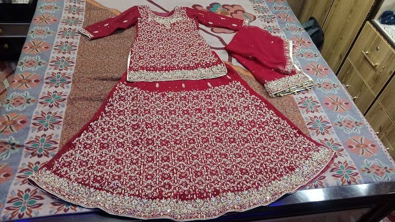 Bride Wedding Lehnga for Baraat/Nikah | Just 1 day used Lehnga 0