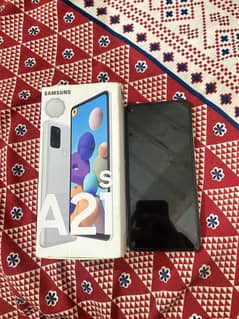 Samsung a21s with box