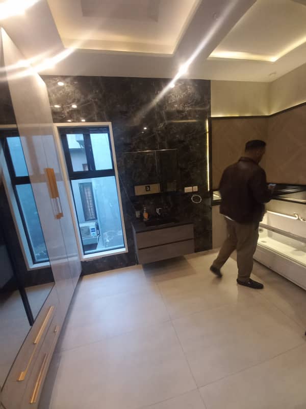 1 kanal brand new first entry stylish luxury house for sale available in Valencia Housing Society Lahore 36