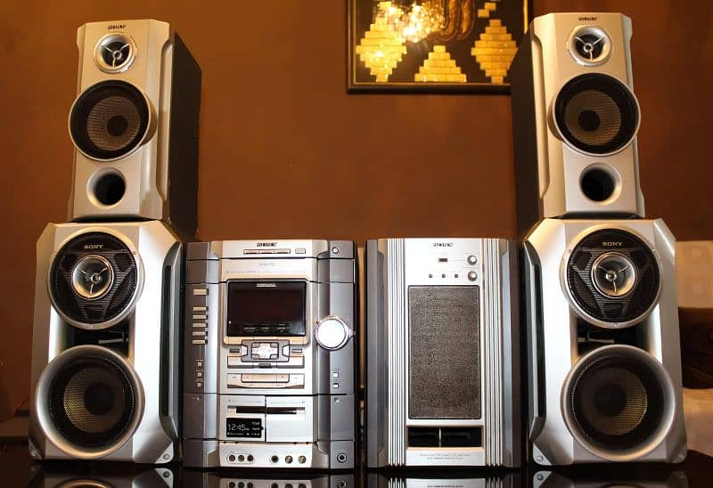 Sony Sound System Speakers 1