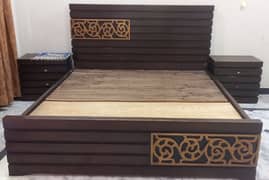 Double Bed set Wooden Double bed