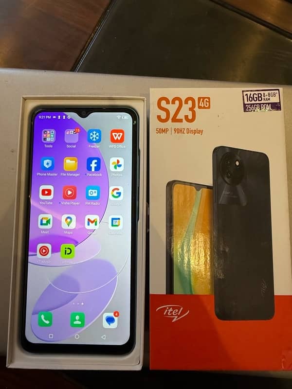 itel S23 4G Complete box PTA Approved 0