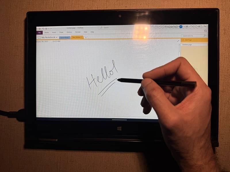 Lenovo Yoga 260 - touch with Stylus 9