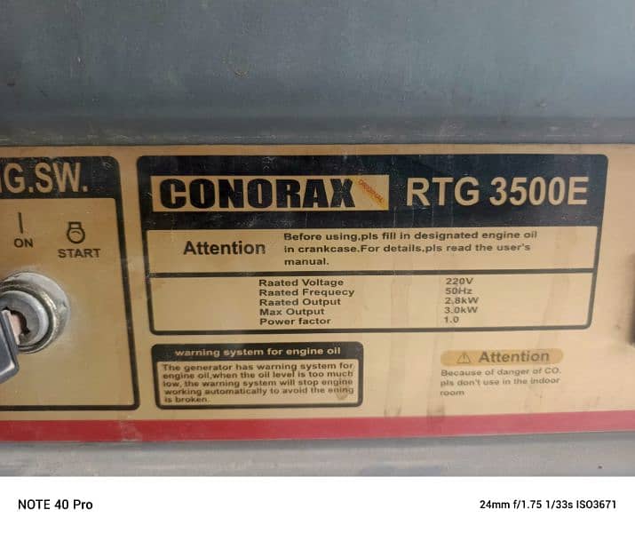 conorax RTG 3500E 1