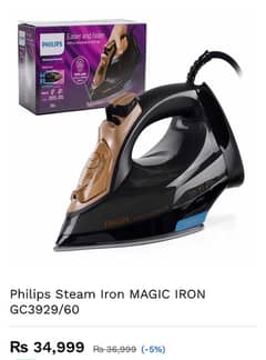 Philips Steam Iron MAGIC IRON GC3929/60