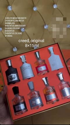 Creed perfumes gift box