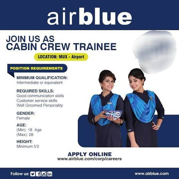 Airblue females Jobs 2