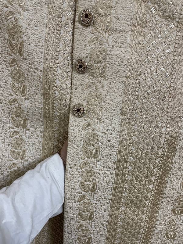 Groom Sherwani Brand New 5