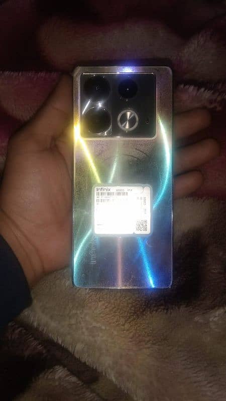 infinix note 40 in lush condition with complete box 1