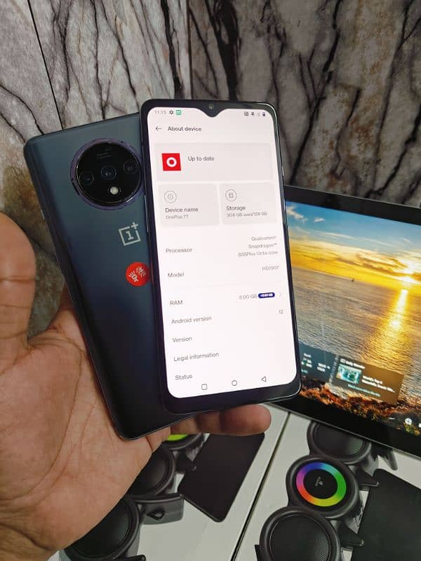 OnePlus 7t , 8 / 1 2 8 dual sim PTA approved 1