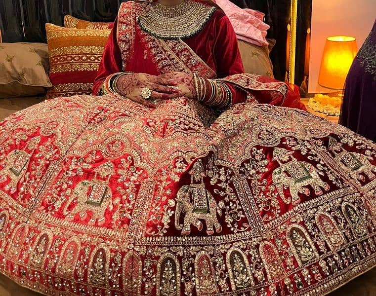 indian Rajistani lehnga bridal set 1