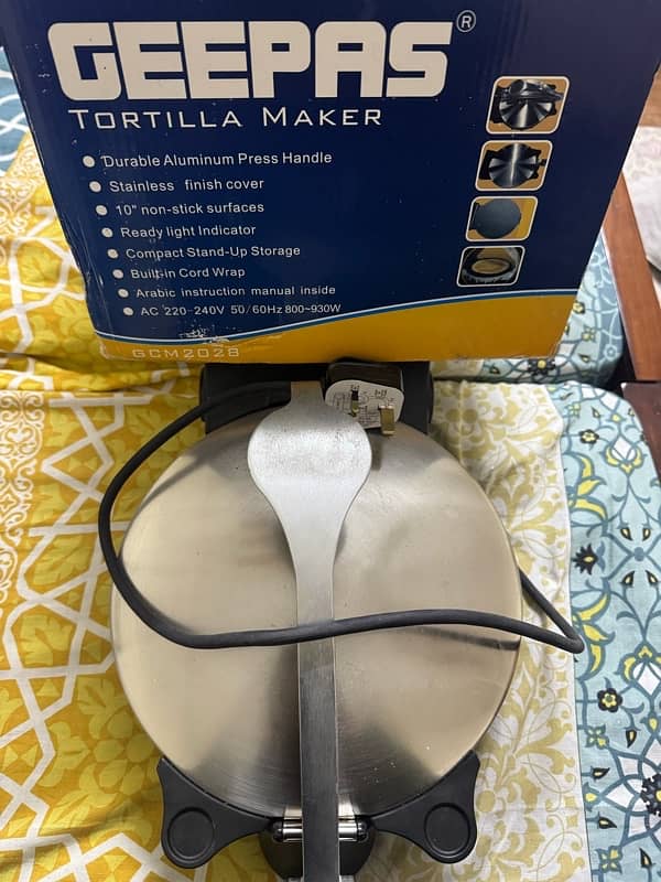 Geepas Tortilla Makers 1