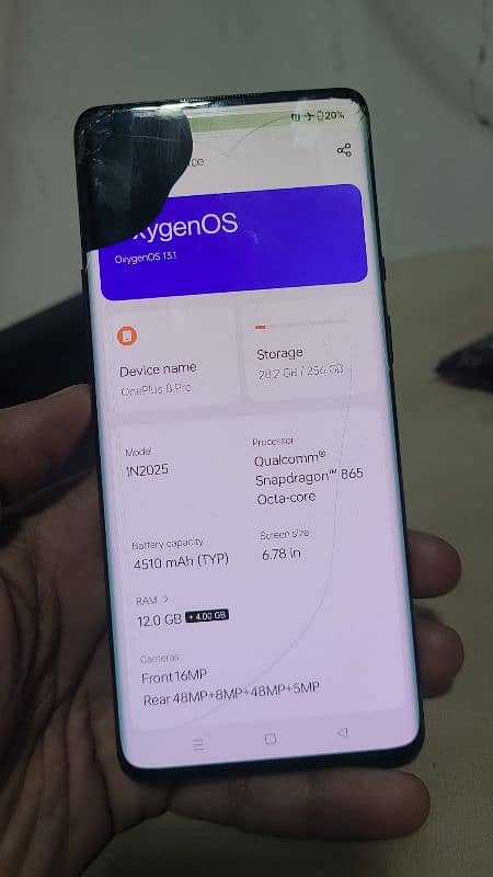 one plus 8 pro 12gb 256gb 0