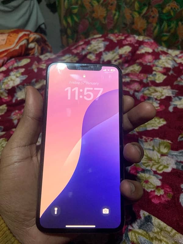 XSMax PTA approved 256gb face id not working Btery change 0