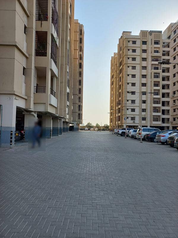 3 Bed Dd West Open Semi Furnished Flat For Sale In Saima Jinnah Avenue 2