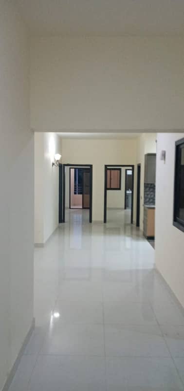 3 Bed Dd West Open Semi Furnished Flat For Sale In Saima Jinnah Avenue 7