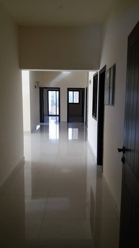 3 Bed Dd West Open Semi Furnished Flat For Sale In Saima Jinnah Avenue 12